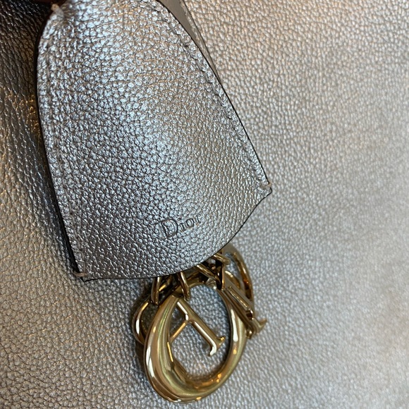 Dior Open Bar Tote Silver - Picture 6 of 15